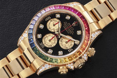 armbanduhr rolex rainbow|rolex rainbow gold edition.